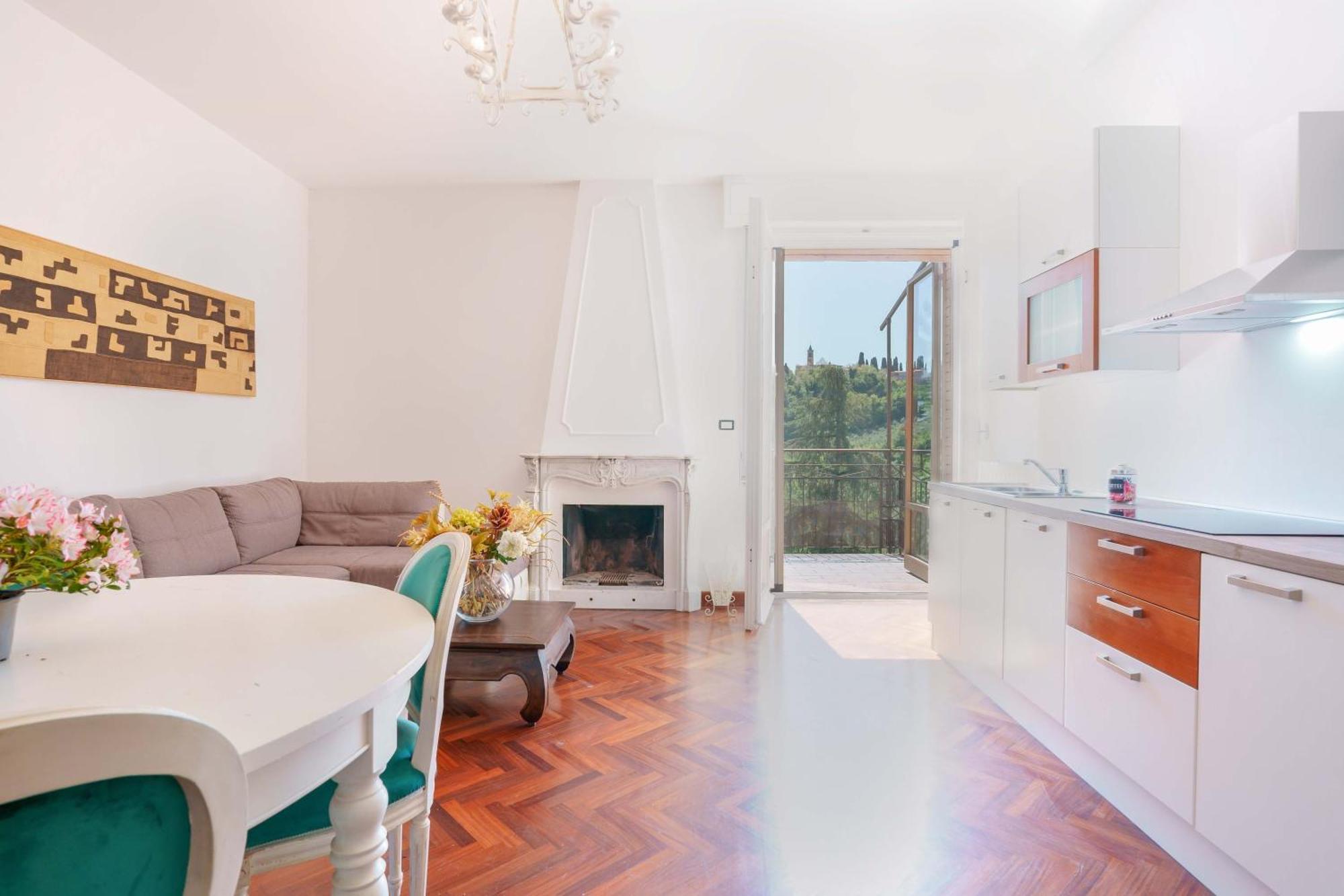 Ca' Bianca Apartments Farneto Eksteriør bilde